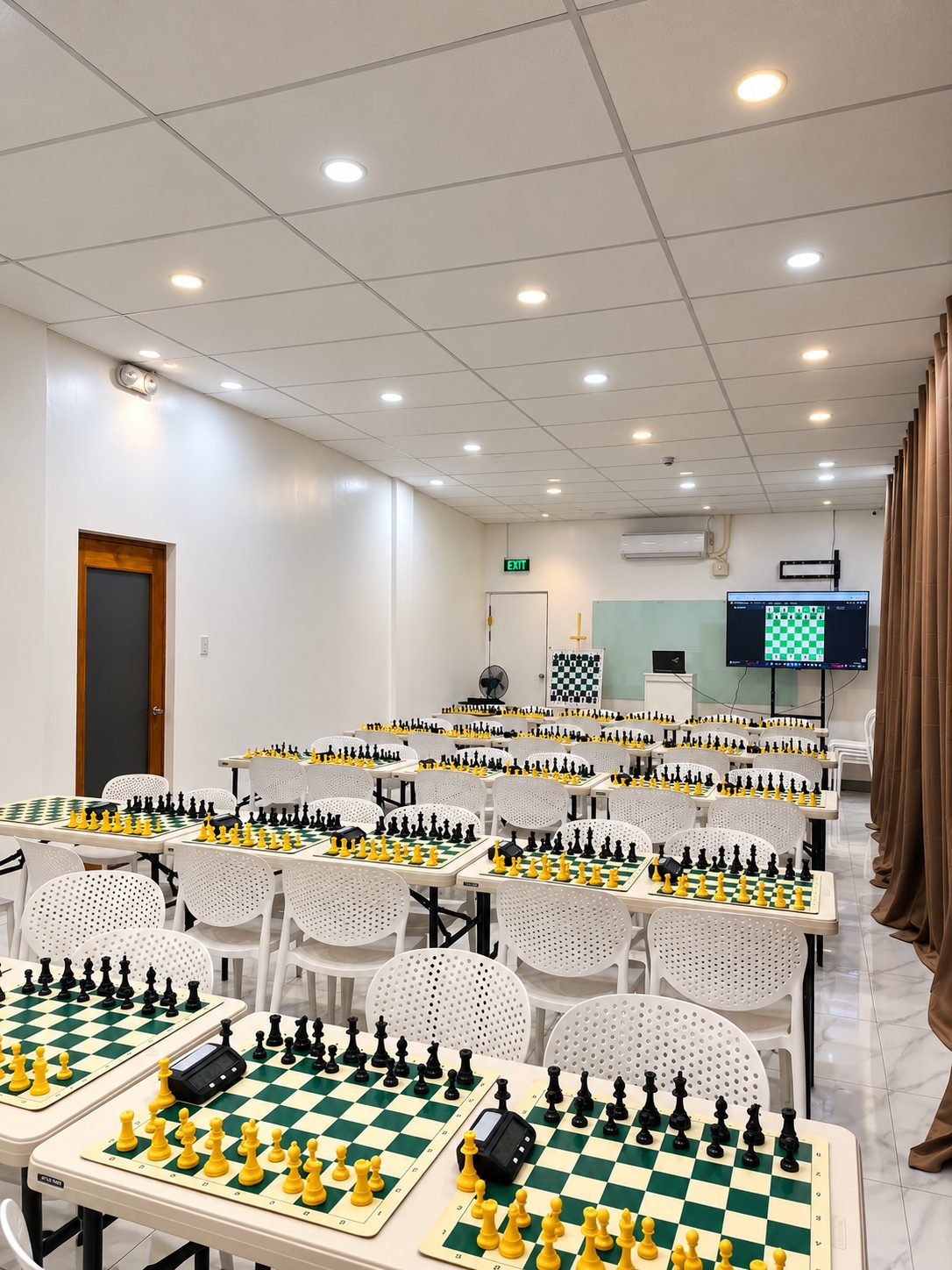 Step into the chess venue at Mastermind Chess Café—a comfortable, air-conditioned space where players can think, compete, learn, and enjoy the game.